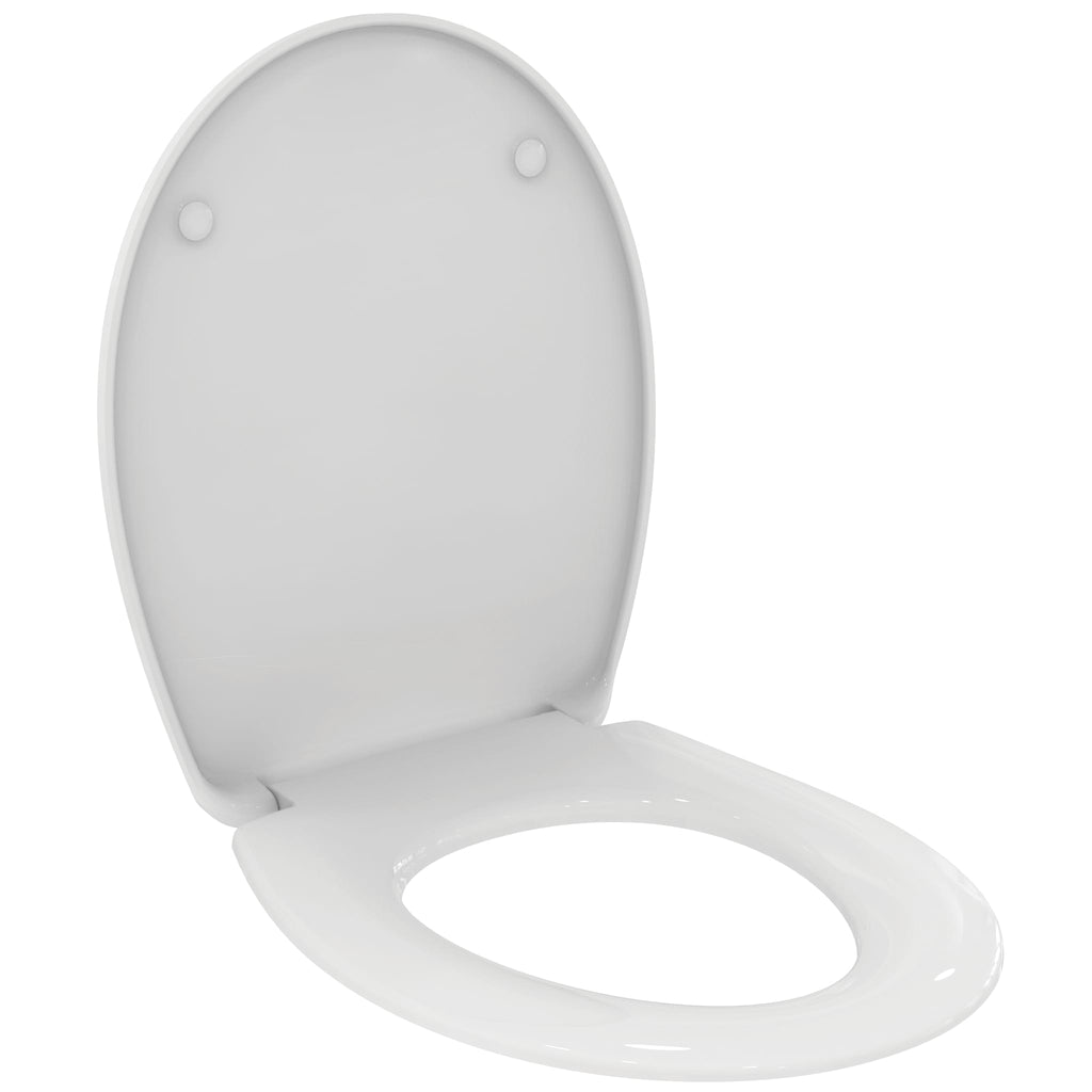 Armitage Shanks Uni toilet seat and cover with metal hinges