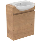 Ideal Standard Simplicity+ 650(W)mm Worktop Natural Oak