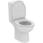 Ideal Standard Simplicity+ Close-coupled open bowl toilet bundle 365x620mm horizontal outlet