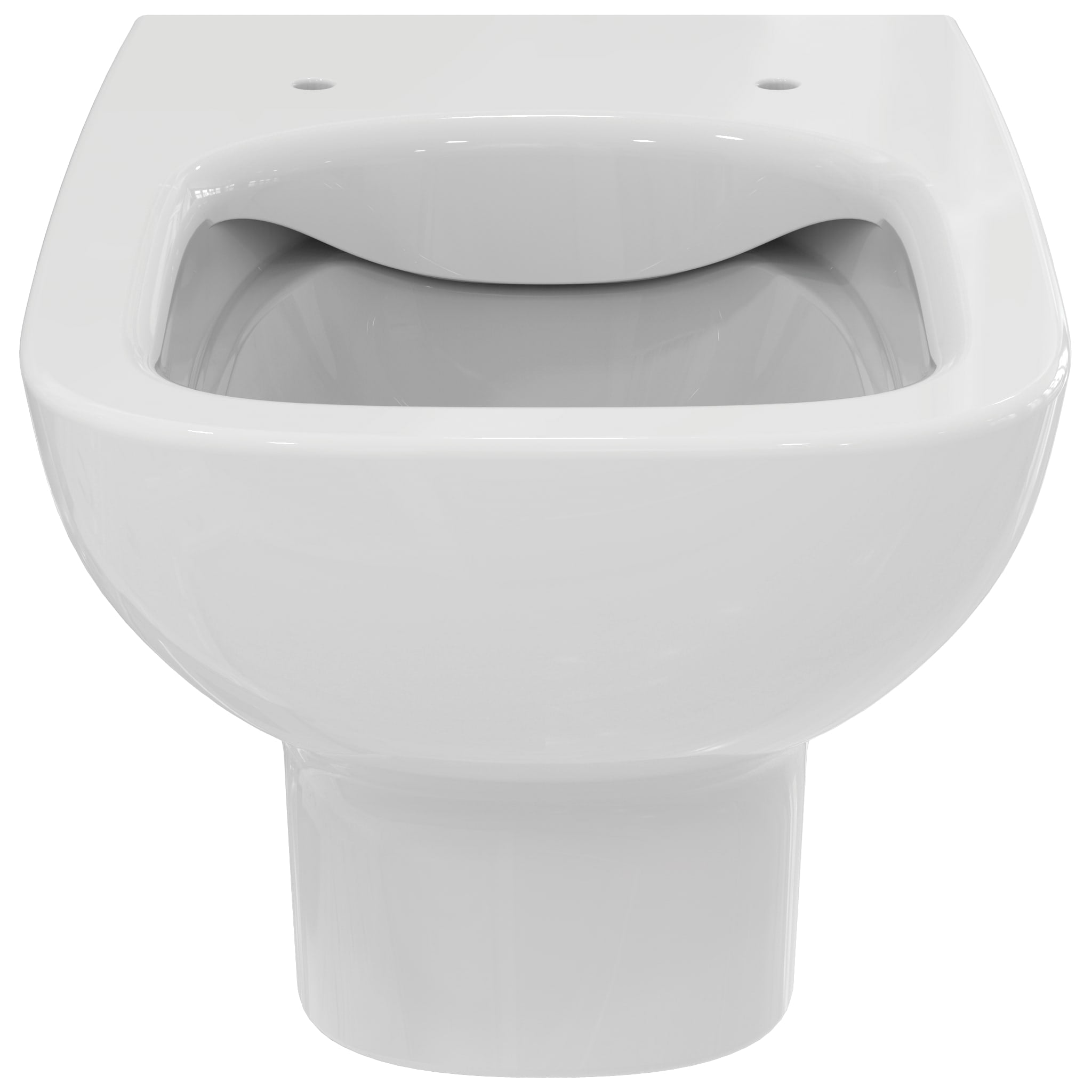 Ideal Standard i.Life A wall mounted toilet bowl with horizontal outlet and RimlS+ technology