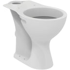 Armitage Shanks Sandringham 21 raised height close coupled toilet bowl with horizontal outlet