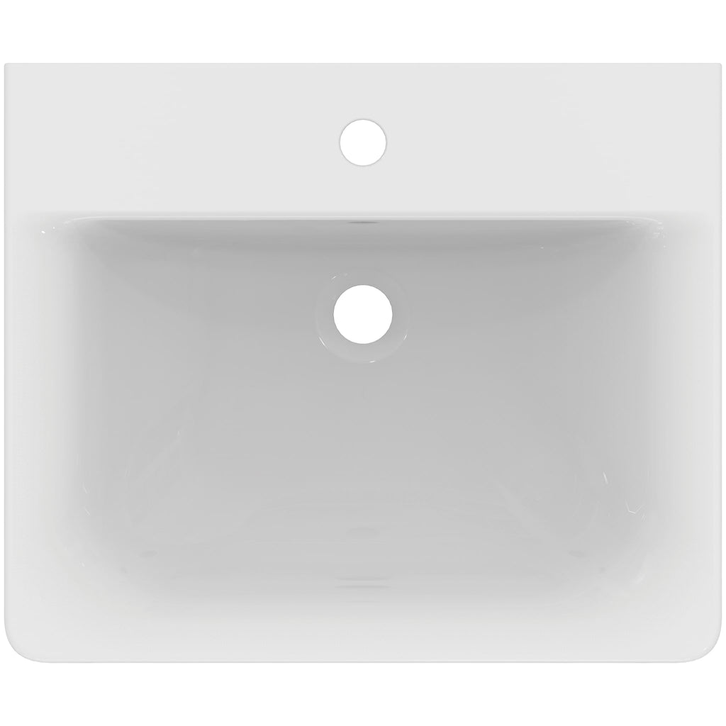 Ideal Standard Concept Cube Witap Hole Overflow Washbasin White 550mm