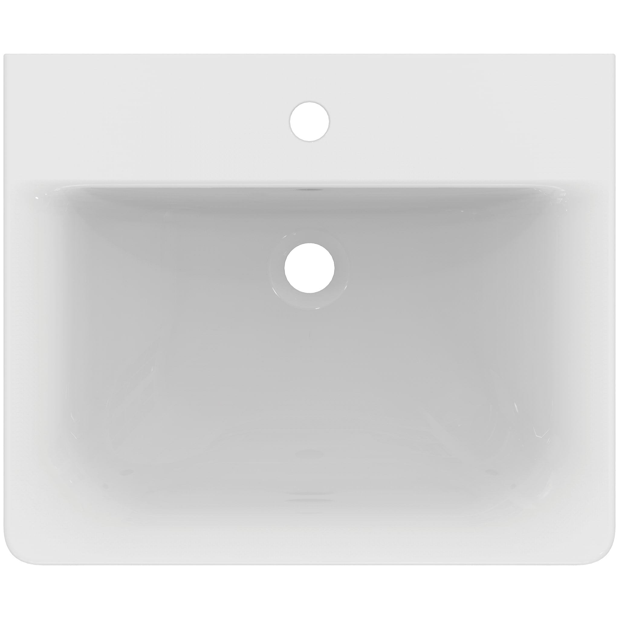 Ideal Standard Concept Cube Witap Hole Overflow Washbasin White 550mm