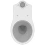 Armitage Shanks Sandringham 21 raised height close coupled toilet bowl with horizontal outlet