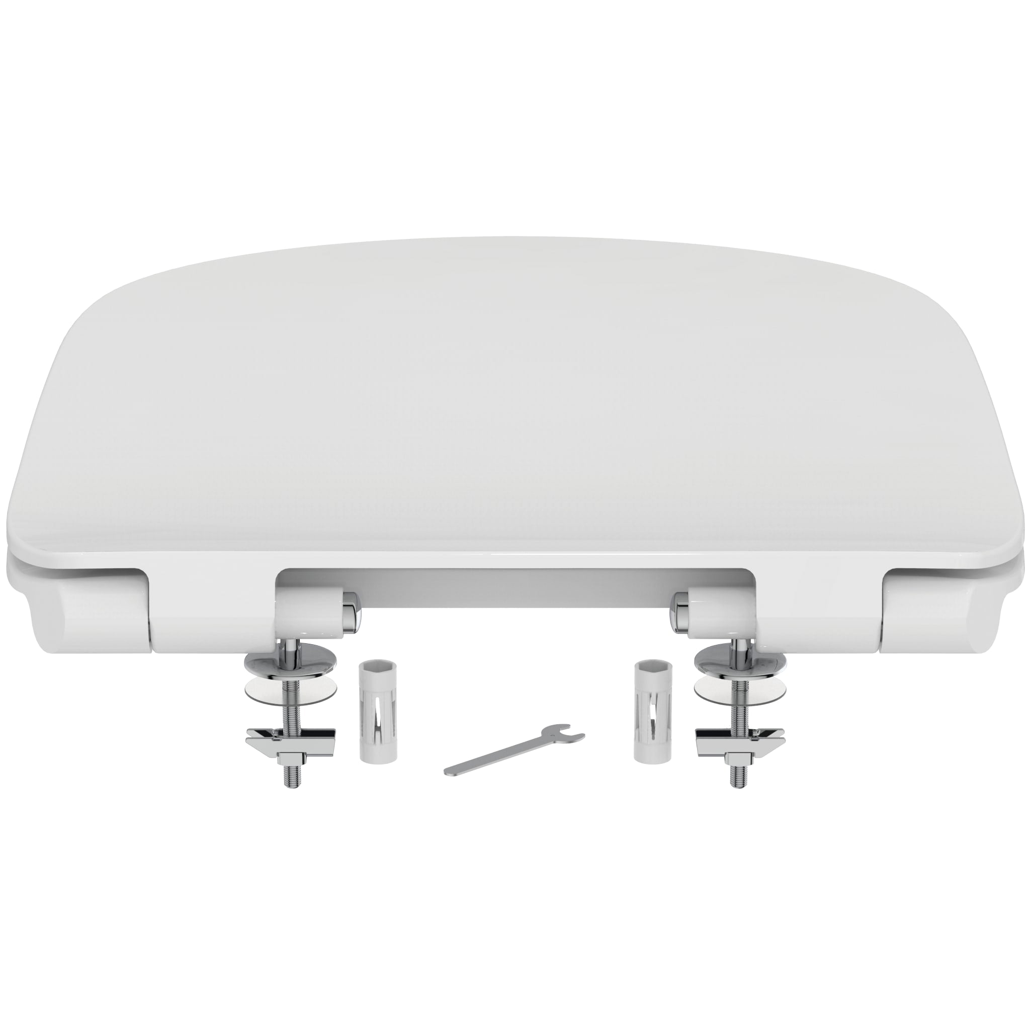 Ideal Standard Tesi slow close slim toilet seat and cover, with quick release, white