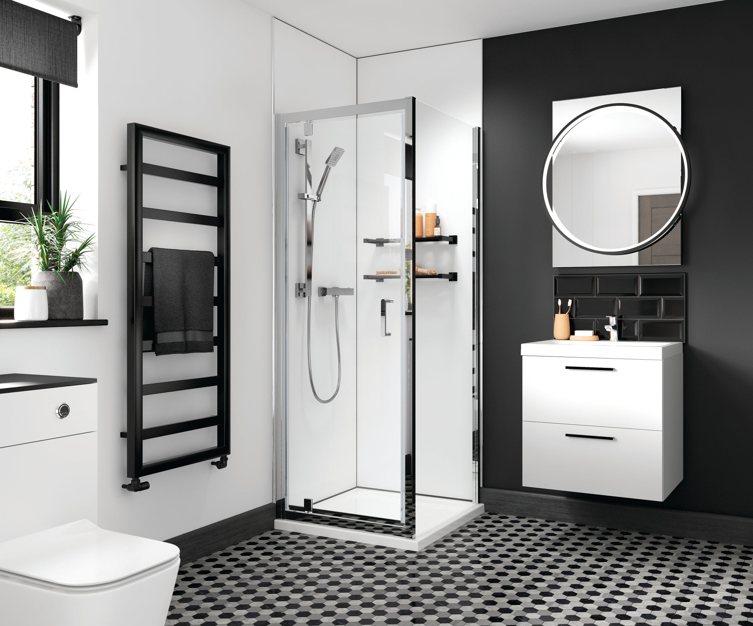 iflo Aira 900 Pivot Chrome and 700 Side Panel Chrome