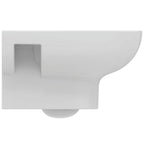 Ideal Standard i.Life A wall mounted toilet bowl with horizontal outlet and RimlS+ technology