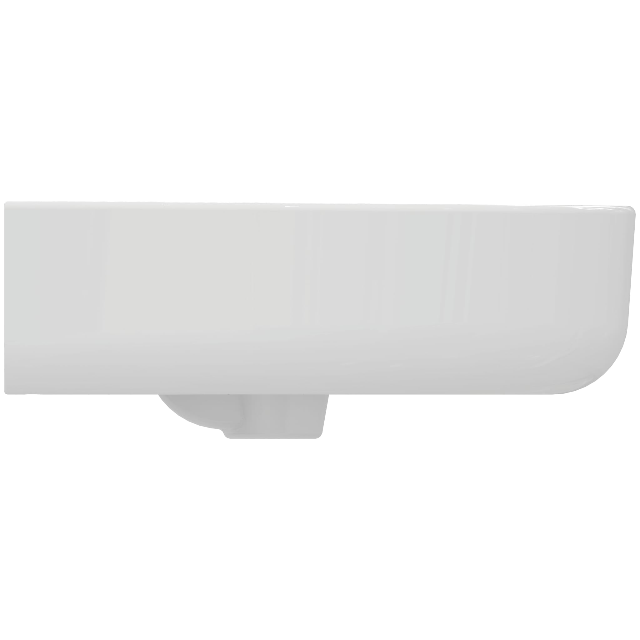 Ideal Standard Concept Sphere Washbasin 1 Tap Hole Witap Hole Overflow White 550 mm