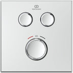 Ideal Standard Ceratherm Navigo | Built-in shower mixer, Square 157x40x157 mm, 18 l/min (3 bar)