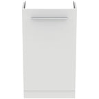 Ideal Standard i.Life S 41cm floor standing guest washbasin unit with 1 door, matt white