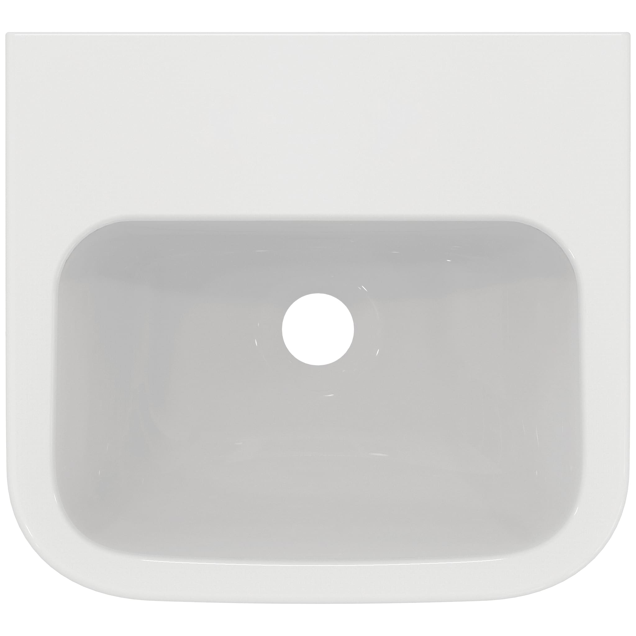 Armitage Shanks Portman 21 40cm Basin No Overflow Or Chain Hole - 0TH S215601.