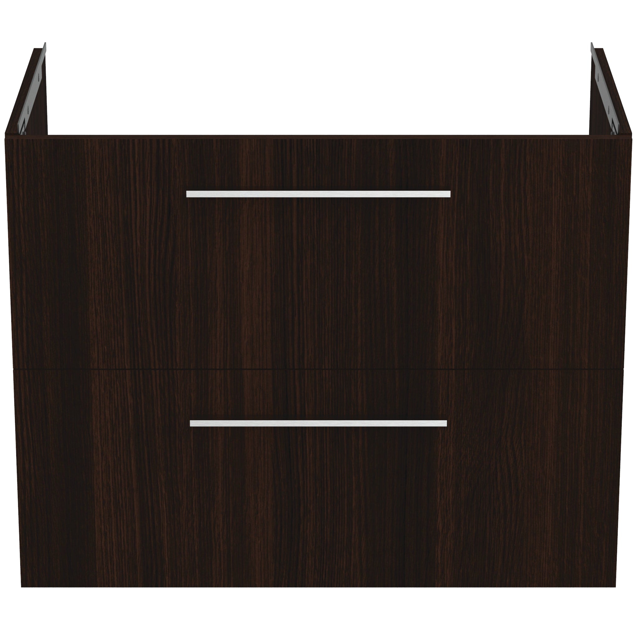 Ideal Standard i.Life A Wall Hung Vanity Unit 800W x 440mmD 2 Drawers Coffee Oak
