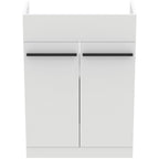 Ideal Standard i.Life A Slimline Semi-Recess Basin Unit 600(W) x 300mm(D) White Matt