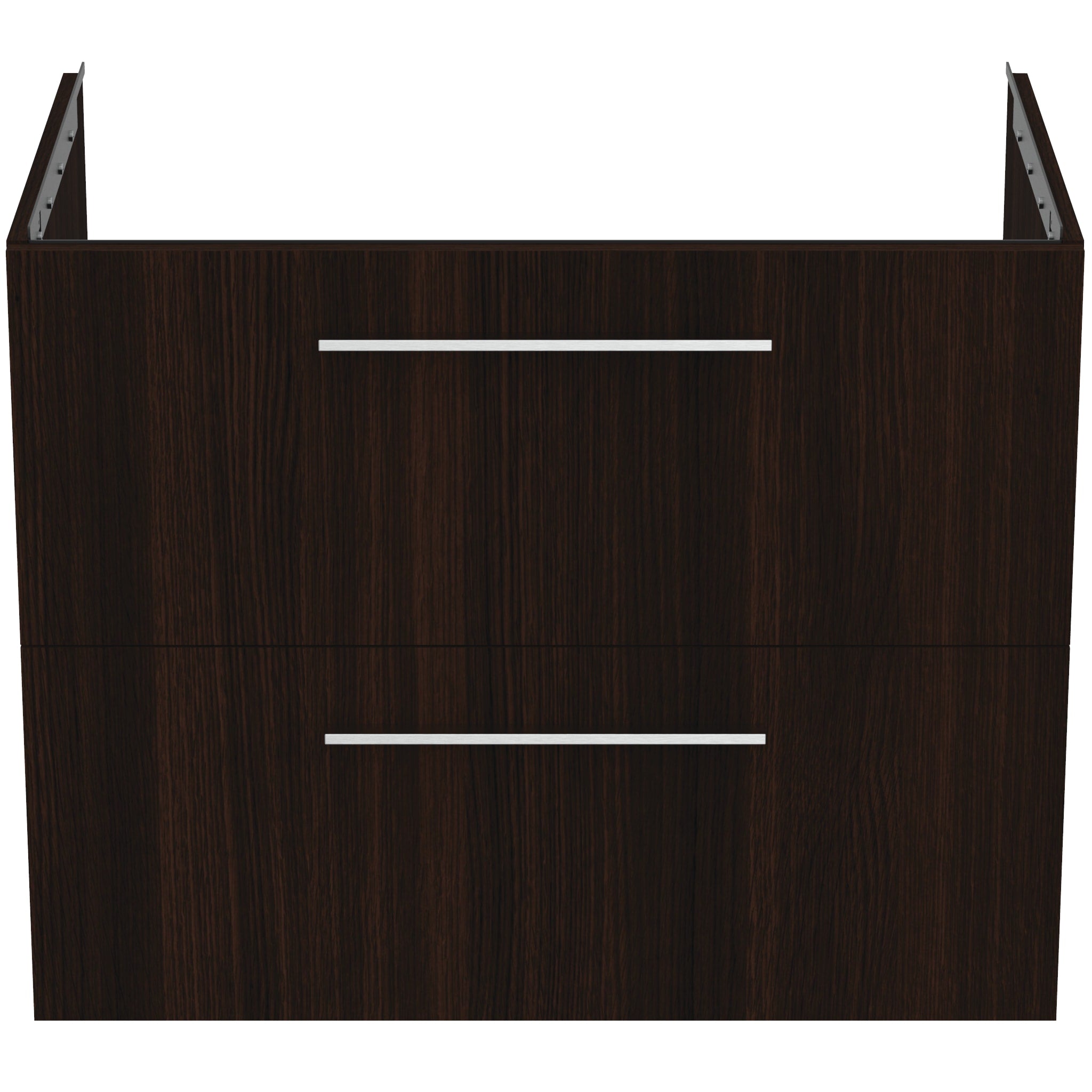 Ideal Standard i.Life B 800mm Wall Hung Vanity Unit With 2 Drawers Coffee Oak