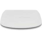 Ideal Standard Tesi slow close slim toilet seat and cover, with quick release, white