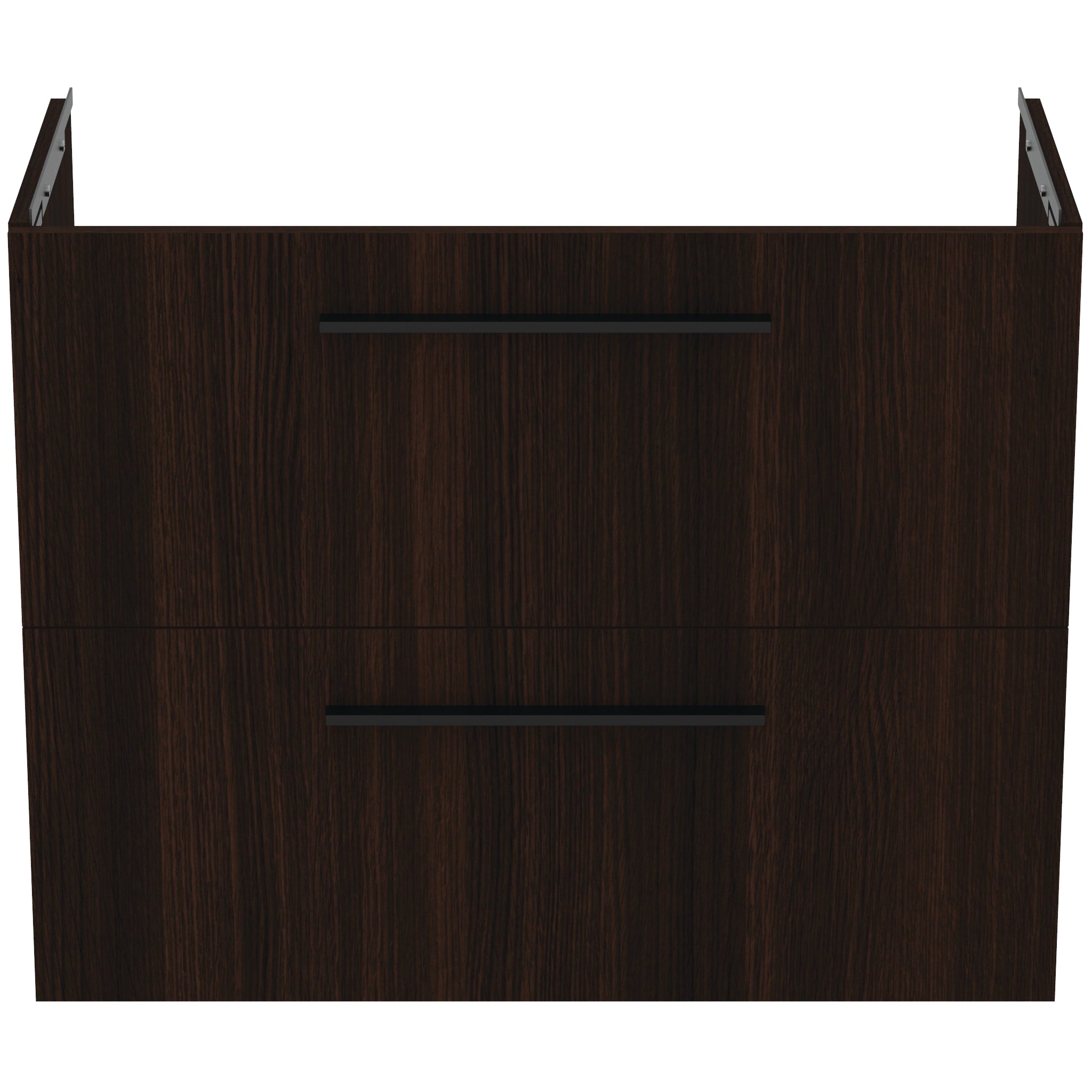 Ideal Standard i.Life S Wall Hung Vanity Unit 800mm 2 Drawers Coffee Oak