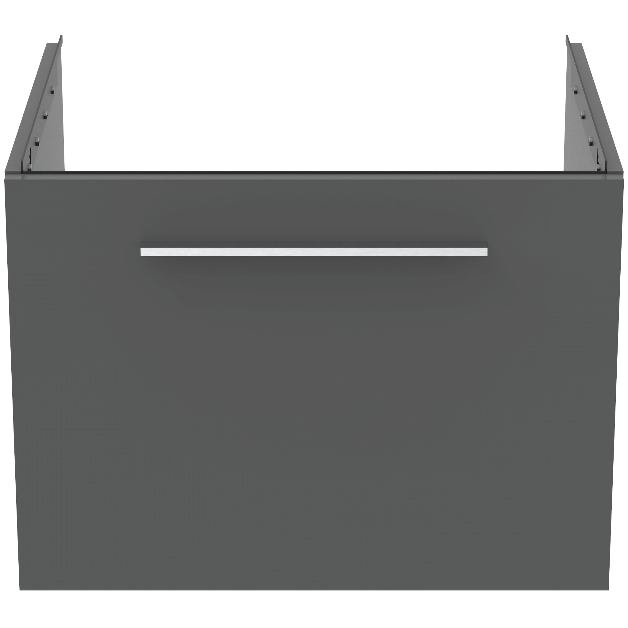 Ideal Standard i.Life B 600mm Wall Hung Vanity Unit With 1 Drawer Matt Quartz Grey
