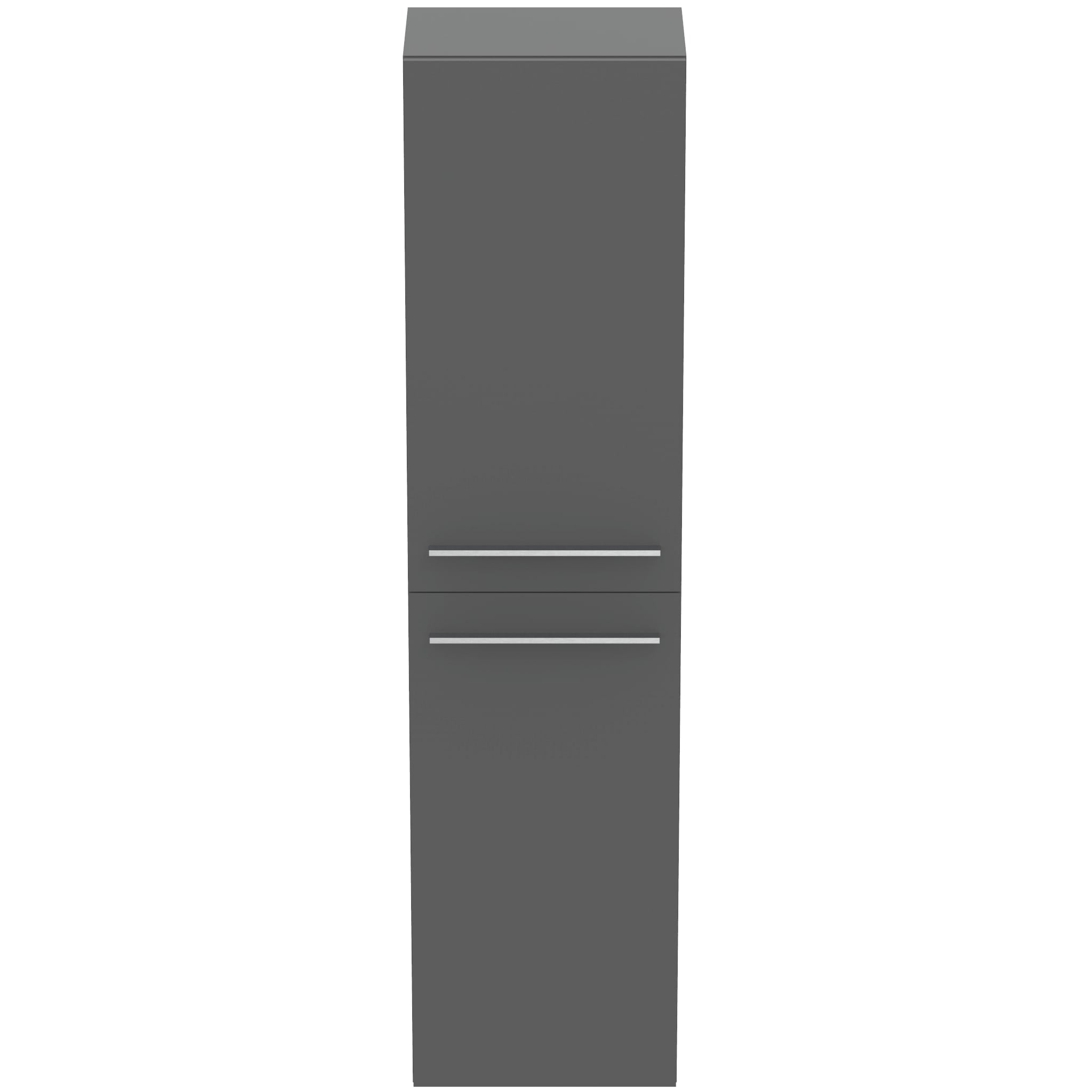 Ideal Standard i.Life A tall column unit with 2 doors (separate handles required), matt quartz grey