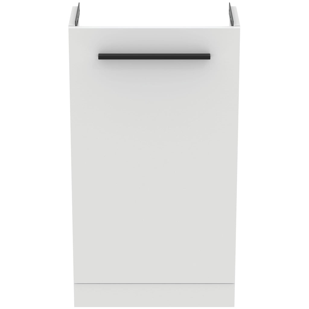 Ideal Standard i.Life S 41cm floor standing guest washbasin unit with 1 door, matt white