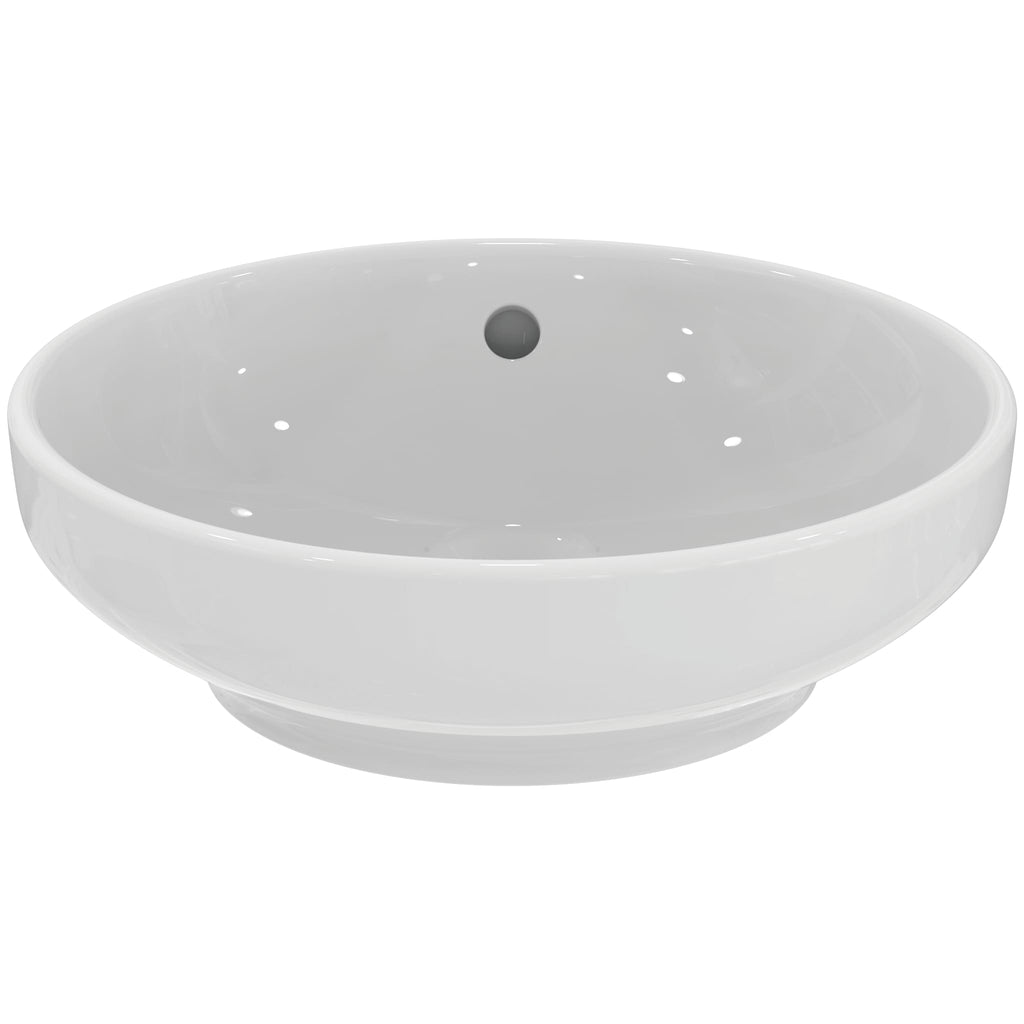 Ideal Standard i.Life B 400mm Vessel Washbasin No Taphole With Overflow