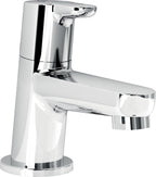 Ideal Standard Concept Blue Basin Pillar Taps Chrome