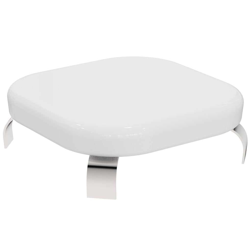 Ideal Standard Waste Cover White Small Ceramic