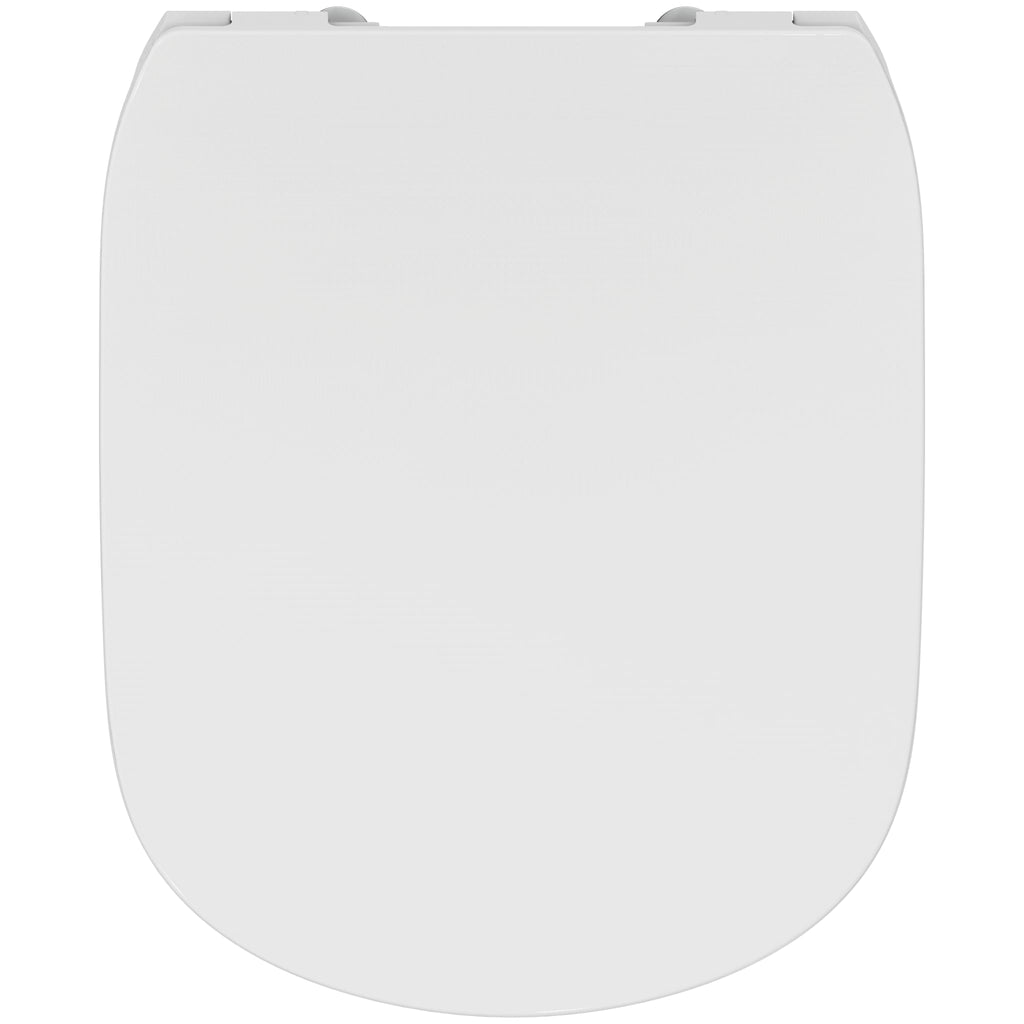 Ideal Standard Tesi slow close slim toilet seat and cover, with quick release, white
