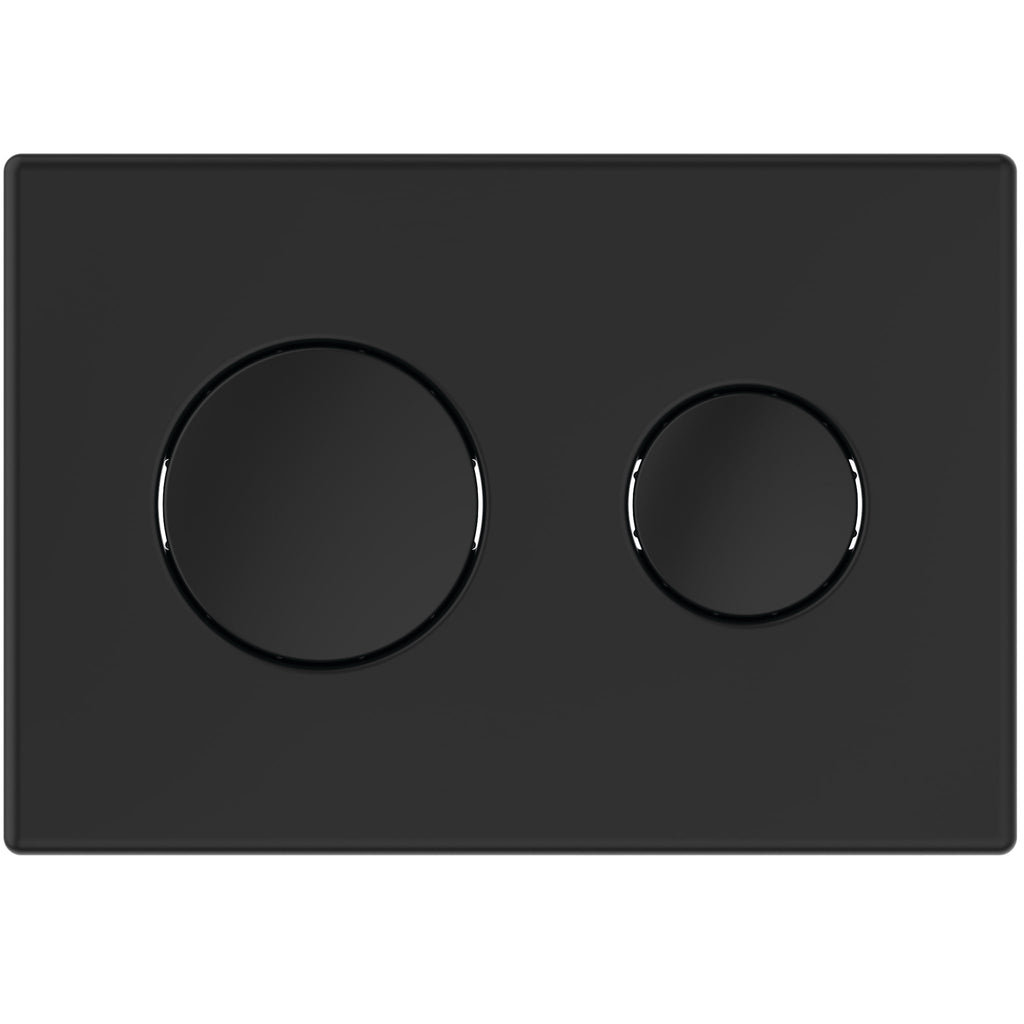 Armitage Shanks Conceala 3 Contemporary Flushplate Black Finish