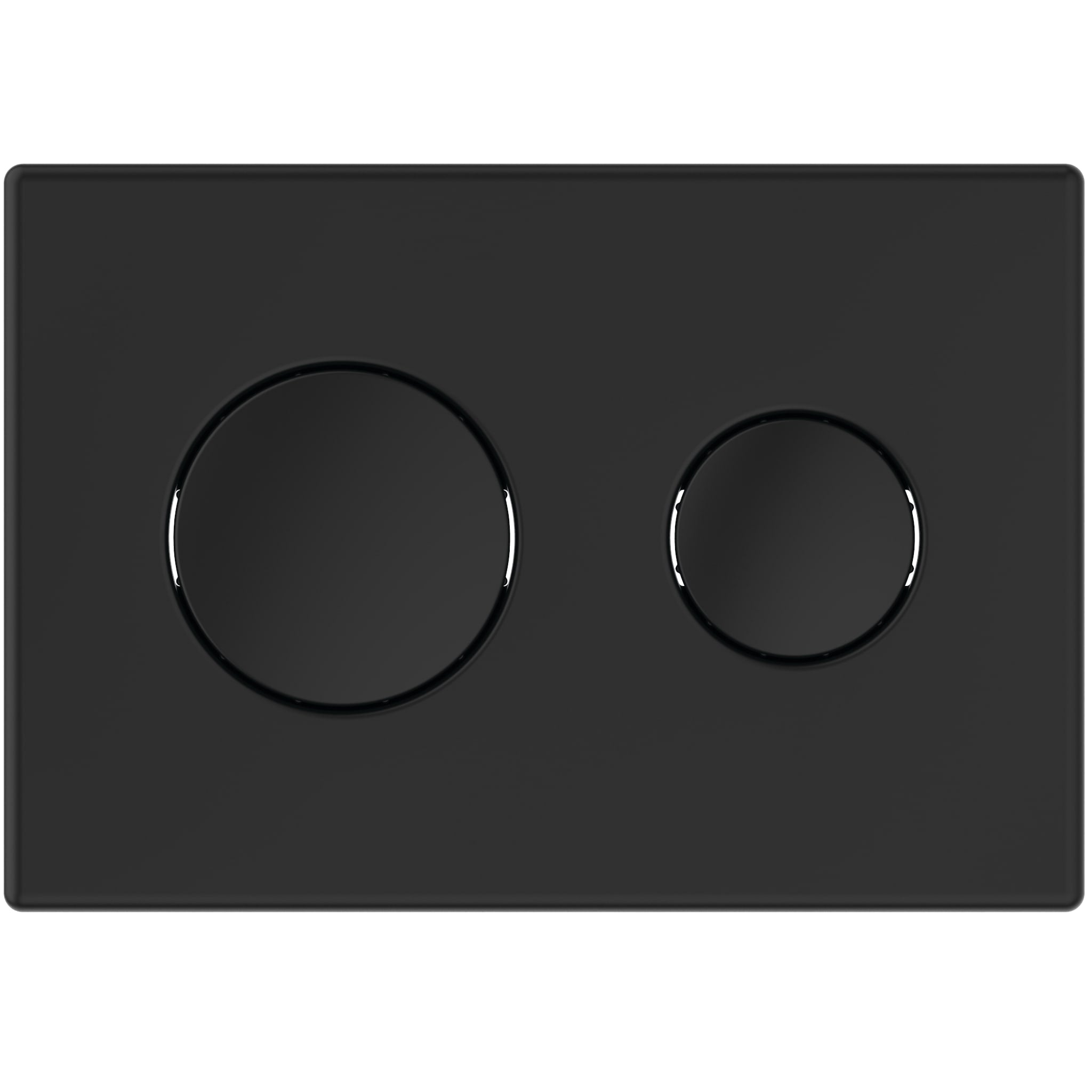 Armitage Shanks Conceala 3 Contemporary Flushplate Black Finish