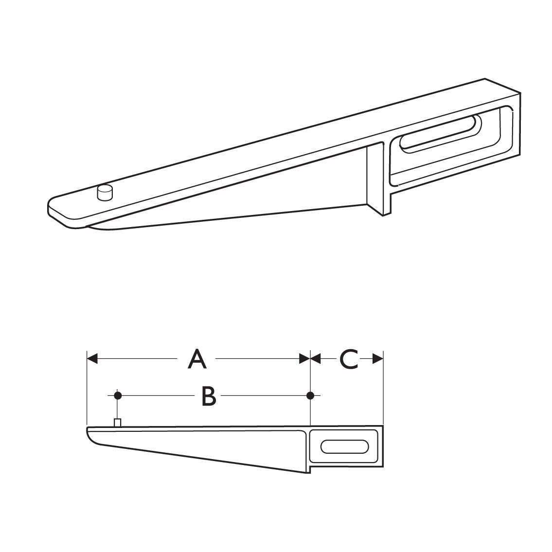 Armitage Shanks Washbasin Bracket S922167.