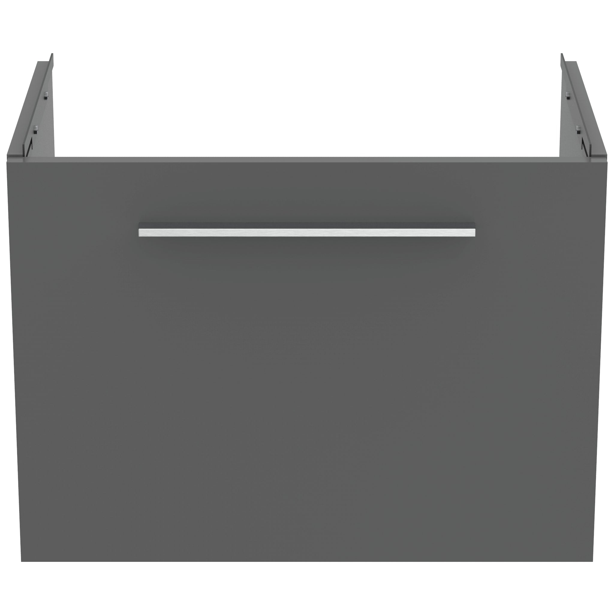 Ideal Standard i.Life S Wall Hung 1 Drawer Vanity Unit 600(W)mm Quartz Grey Matt