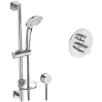 Ideal Standard Easybox slim thermostatic shower mixer pack round | Concept