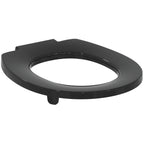 Armitage Shanks CON21 S405966 Std Seat No Cvr B/Fix Blk
