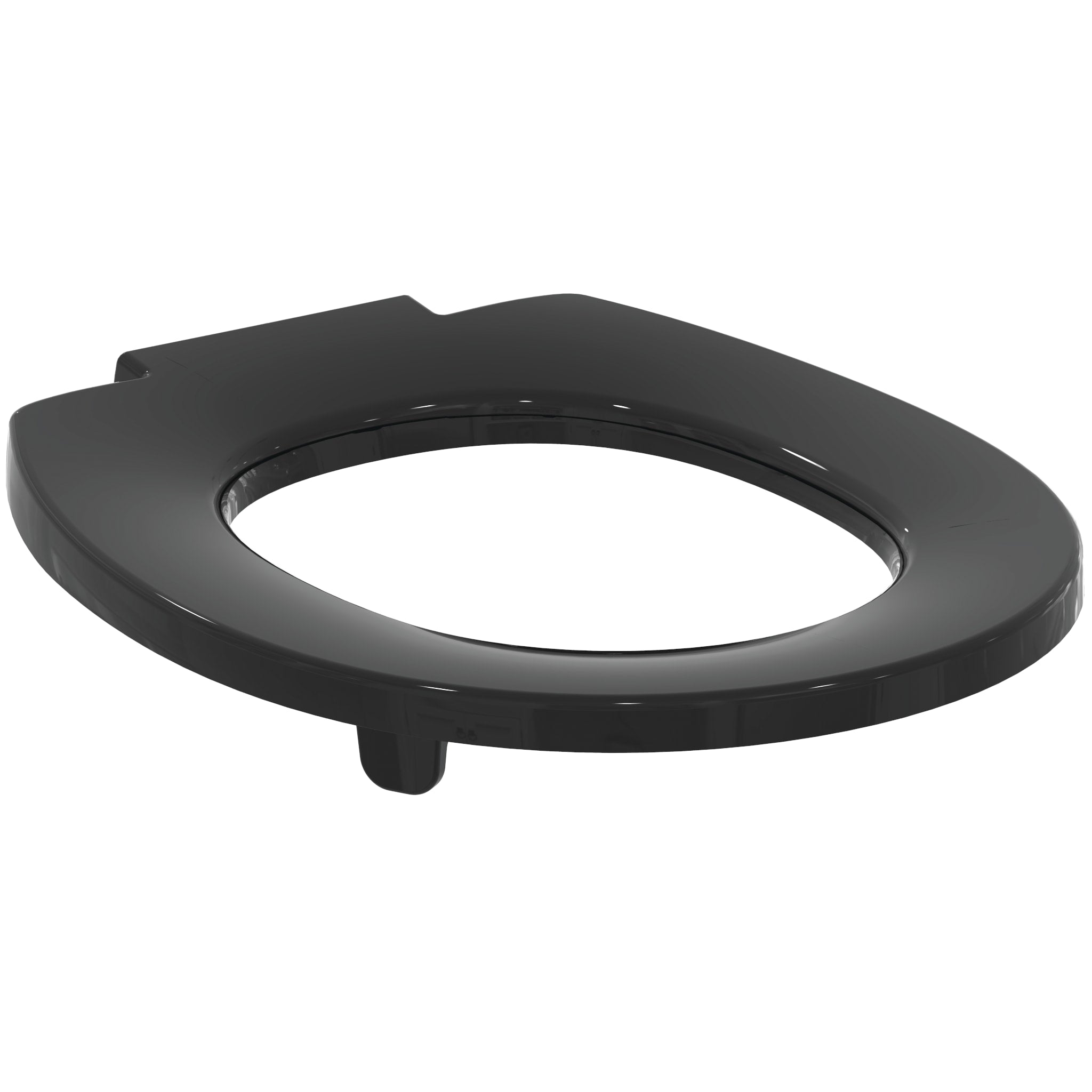 Armitage Shanks CON21 S405966 Std Seat No Cvr B/Fix Blk