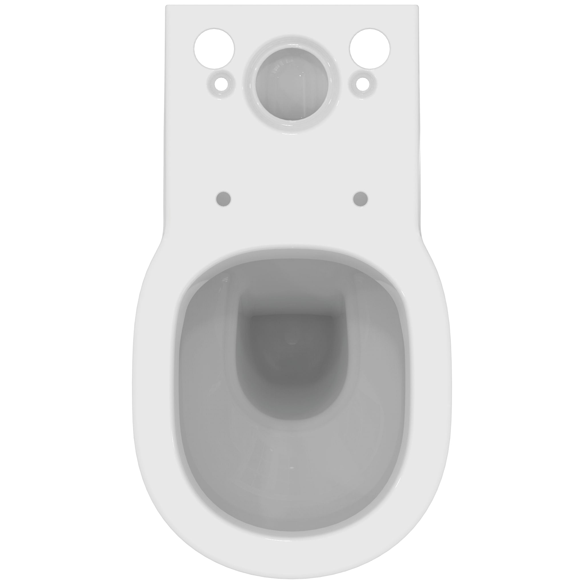 Ideal Standard Concept Freedom close coupled raised height toilet bowl with horizontal outlet