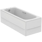 Armitage Shanks Sandringham 21 170cm x 70cm 2 taphole bath with chrome plated handgrips and tread pattern.