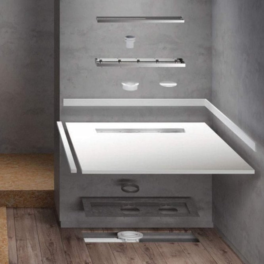 Kudos Showers Aqua4Ma Linear Deck 1330 X 1000 Wrl133100