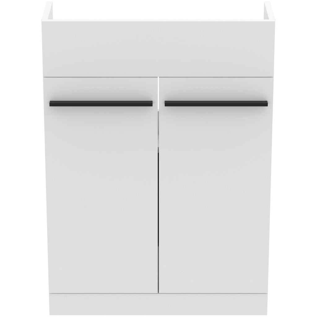 Ideal Standard i.Life S Slimline Floorstanding Semi-recess Unit 600W x 210mmD 2 Doors White Matt