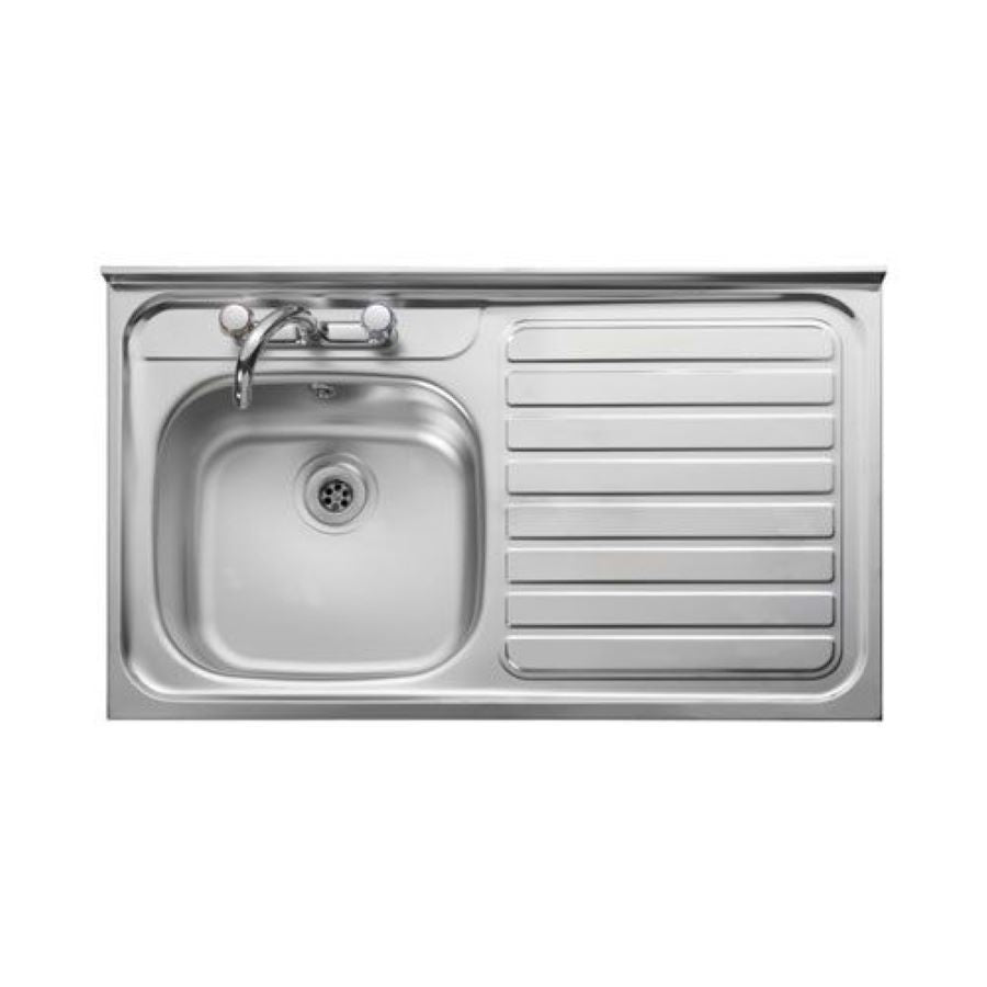 Leisure CONTRACT 1000*500 1.0B RHD S/S SATIN SIT-ON SQUARE.