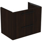 Ideal Standard i.Life B 800mm Wall Hung Vanity Unit With 2 Drawers Coffee Oak
