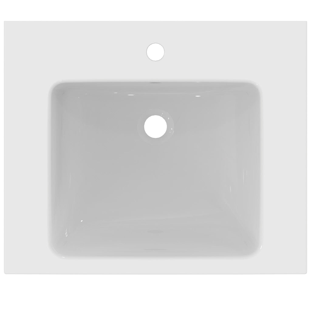 Ideal Standard i.Life B 61cm 1 taphole vanity basin, white