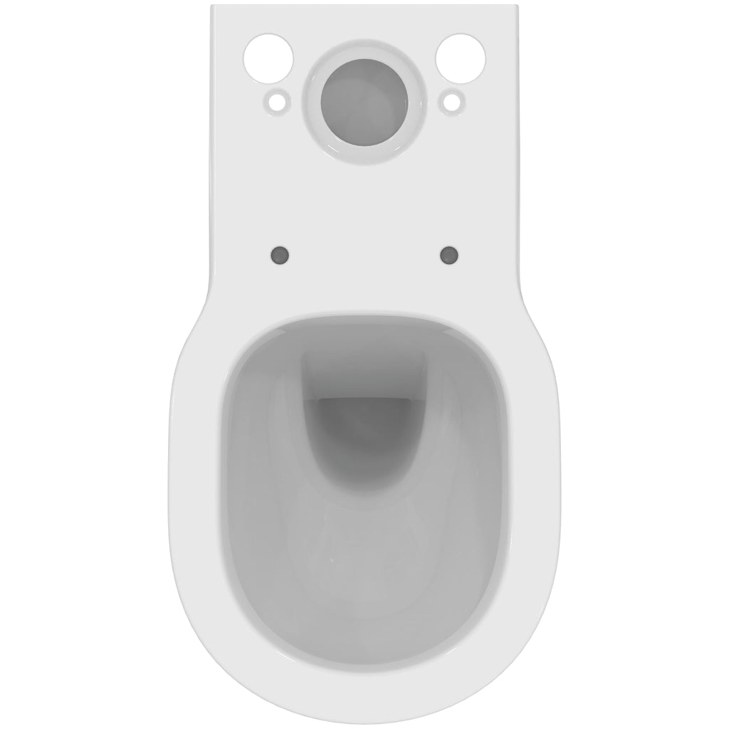 Ideal Standard Concept close coupled toilet bowl with horizontal outlet
