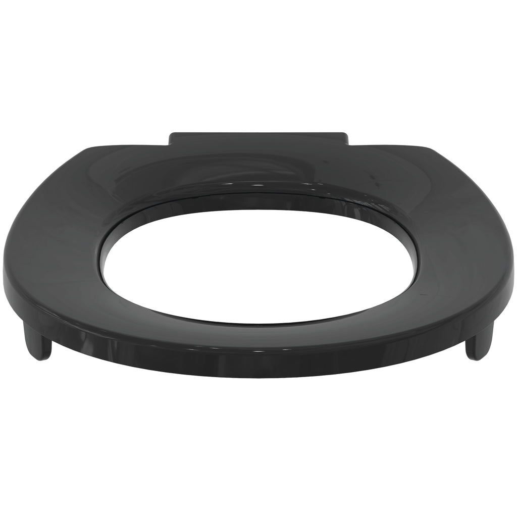 Armitage Shanks CON21 S405966 Std Seat No Cvr B/Fix Blk