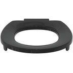 Armitage Shanks CON21 S405966 Std Seat No Cvr B/Fix Blk