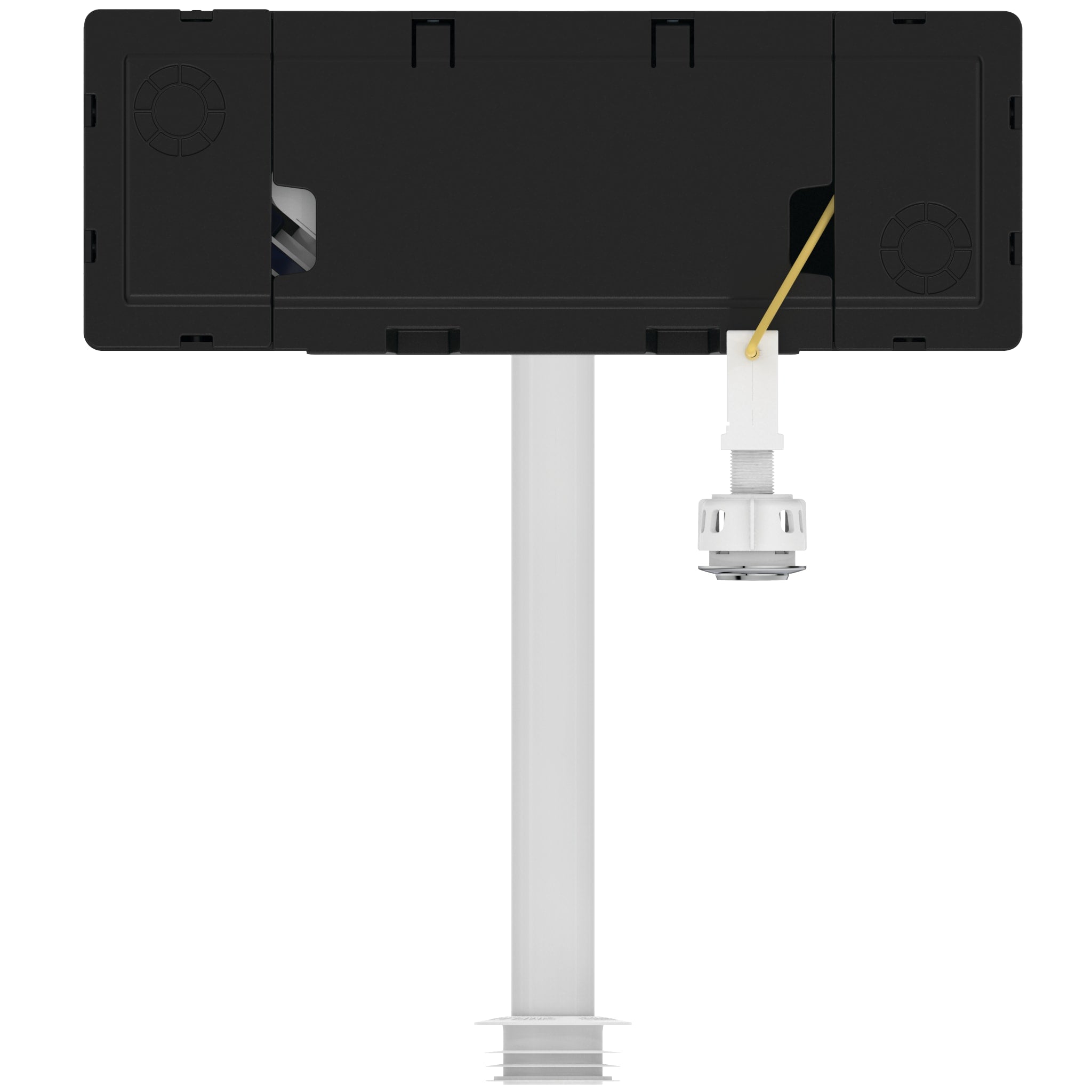 Armitage Shanks Conceala 3 Concealed Dual Flush, Bottom Inlet, Cable Operated Cistern Including Chrome Push Button