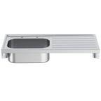 Armitage Shanks DOON | Sink 1200x600x340 mm in stainless steel finish, 2 tap holes