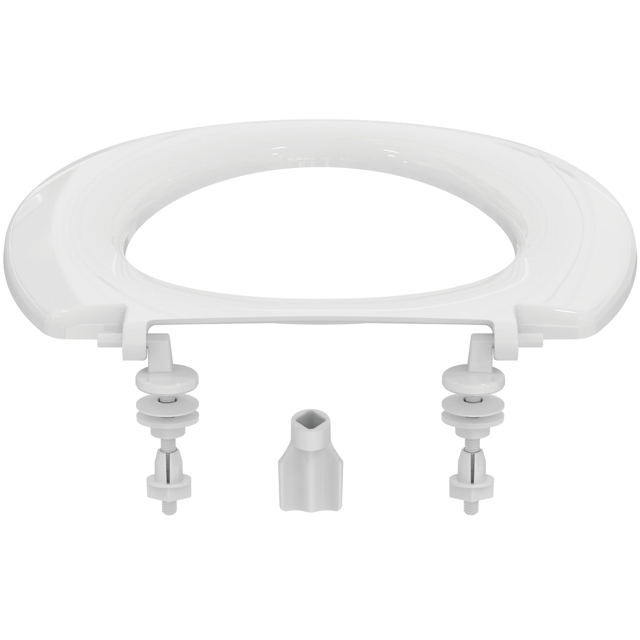 Armitage Shanks Uni toilet seat only with metal hinges