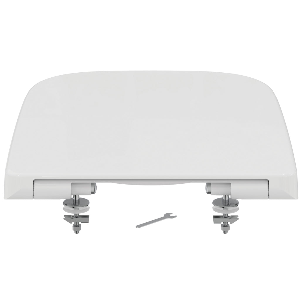 Ideal Standard i.Life A S&C Compact Toilet Seat & Cover, Soft Close