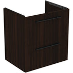 Ideal Standard i.Life A Wall Hung Vanity Unit 600W x 440mmD 2 Drawers Coffee Oak