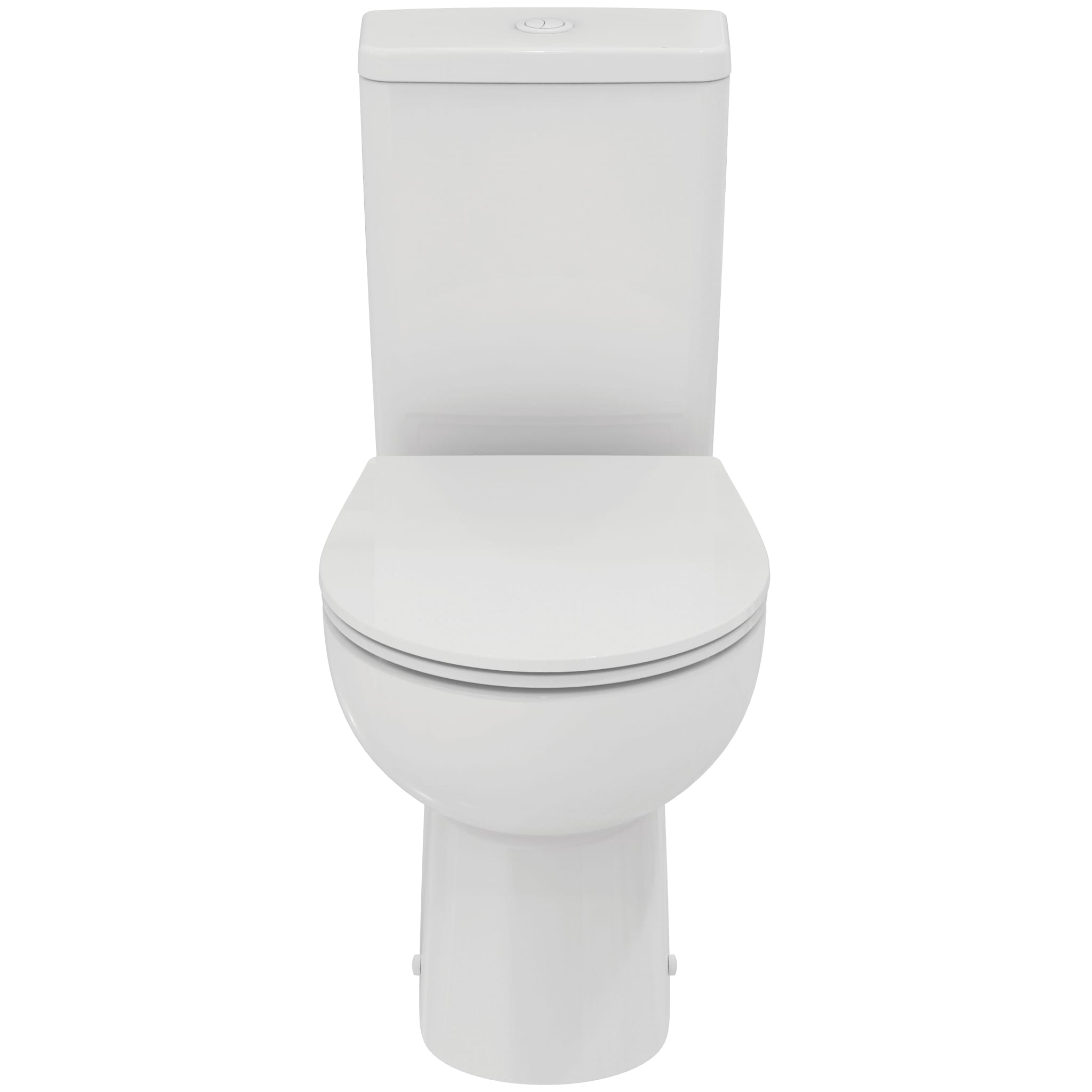 Ideal Standard Simplicity+ Close-coupled open bowl toilet bundle 365x620mm horizontal outlet